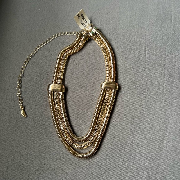 Free People Gold Multi-Strand Necklace - Picture 1 of 5